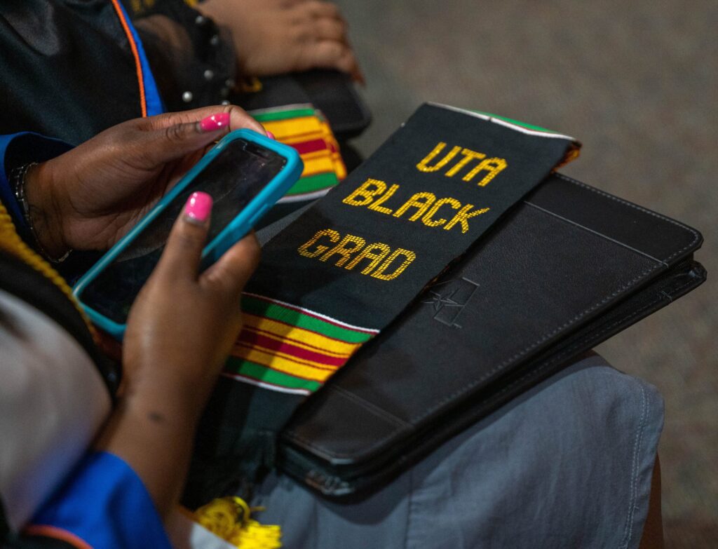 Evening of Black Excellence UTA Black Grad Sash